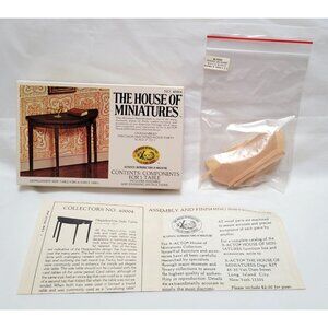 X-ACTO The House Of Miniatures Dollhouse Hepplewhite Side Table Kit No 40004